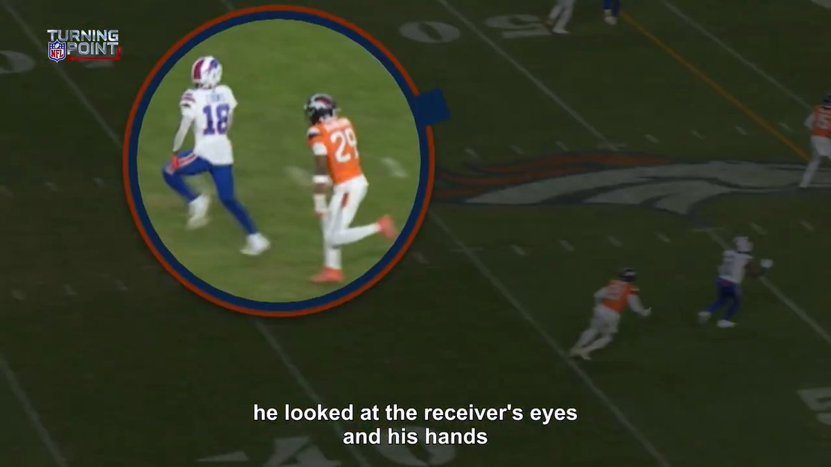 "He had a step on me." Ja’Quan stayed with the play, read Brandin Cooks' eyes, and perfectly timed the play of the Denver Broncos season 👀 #NFLTurningPoint on ESPN+ | Louis Riddick