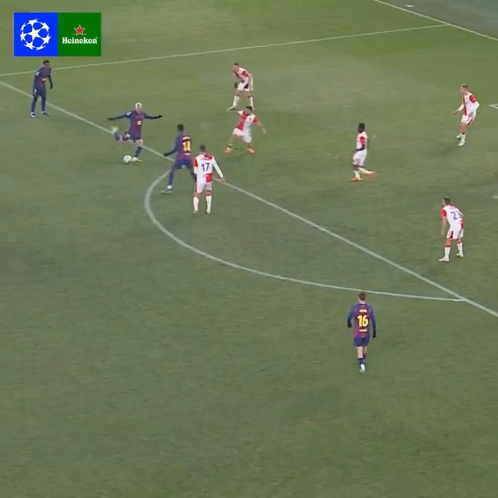Special Olmo strike 😍 Clever Szoboszlai free-kick 🧠 Lovely Fermin finish 👏 Clinical Serrano volley 🎯 Favourite goal? 🤔 Heineken | #UCLGOTD