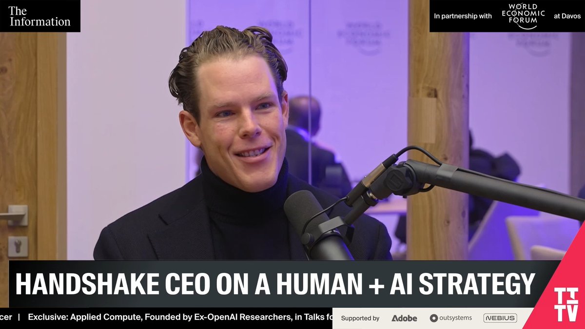 Why does the frontier of AI still rely on humans? Handshake CEO Garrett Lord explains: "You really need human beings to design what are called verifiers or rewards that help models understand what good looks like." "Luckily, I think for humans, like a lot of the world is still very unverifiable…”