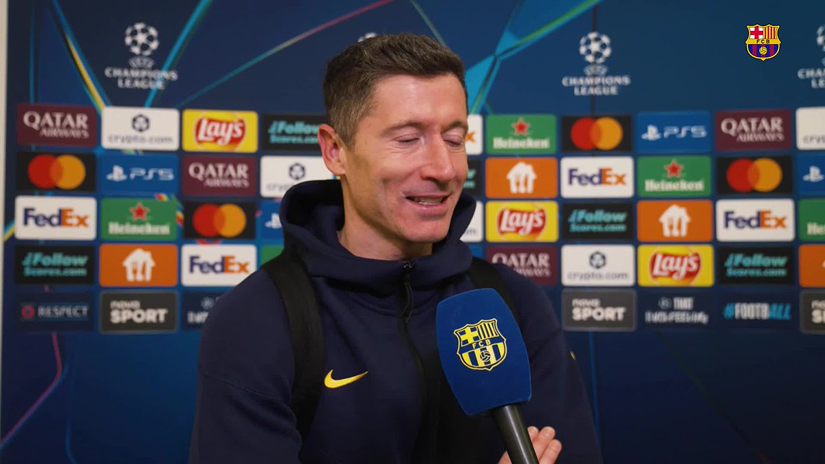 Lewandowski, tras la victoria en Praga: