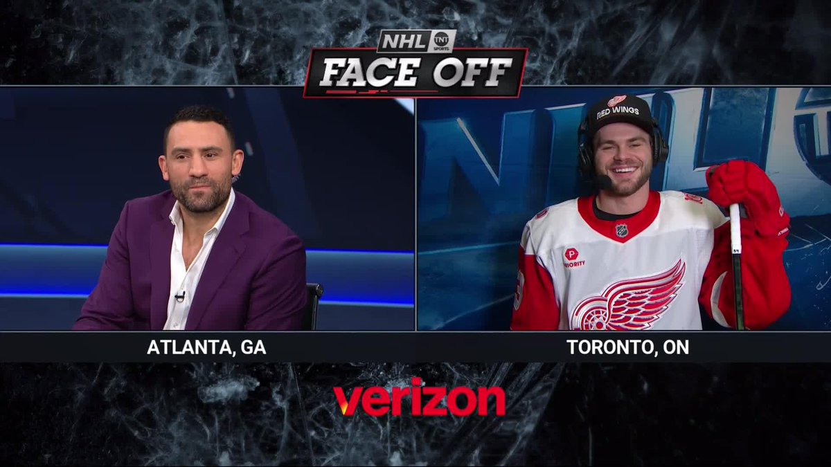 The Cat in the (Red Wings) Hat tells the boys that there might have been times where the team talks about the trade rumors and who could be joining the squad 👀