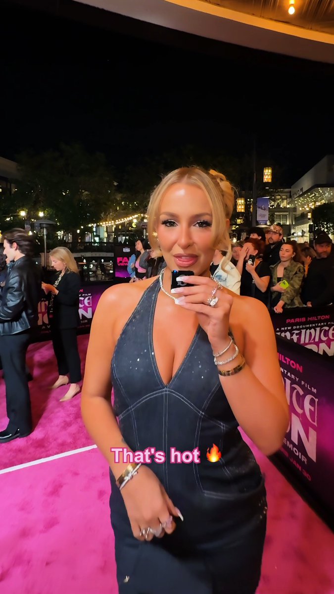 Infinite Icon: A Visual Memoir Premiere?! That’s Hot. 🔥 The Pink Carpet at my LA Premiere was hot😉 💕✨ See my movie in theaters January 30 — don’t miss it: 💖 #InfiniteIcon 💫
