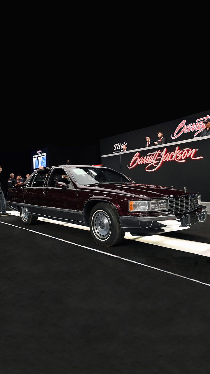 One of the final cars of the night delivered one of the wildest moments on the block. Two phone bidders went head-to-head over a 1994 Cadillac Fleetwood, driving it to $93,000, making it one of Tuesday’s top sellers. Watch more on YouTube: