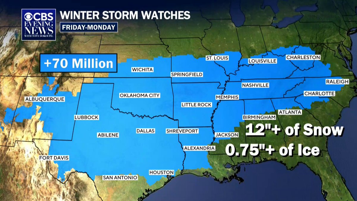 Nearly 30 states could be impacted with heavy snow, thick ice and brutal cold — making the storm a potentially life-threatening weather event. Meteorologist Lonnie Quinn is tracking the forecast.