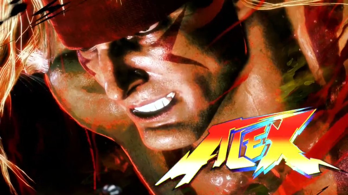 ALEX in Street Fighter 6 first gameplay. Out March 17.