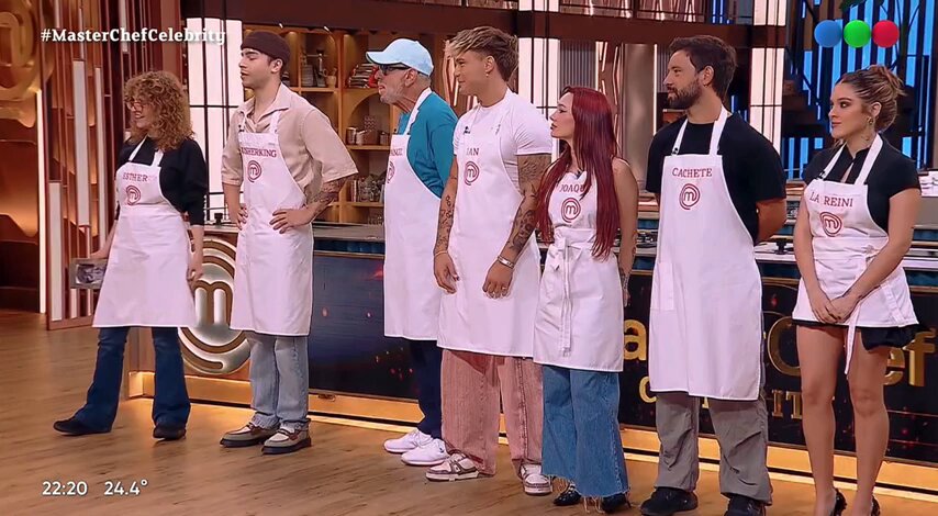 "Tengo varias amigas que pasaron por ahí" La Reini cruzó a Rusherking en #MasterChefCelebrity