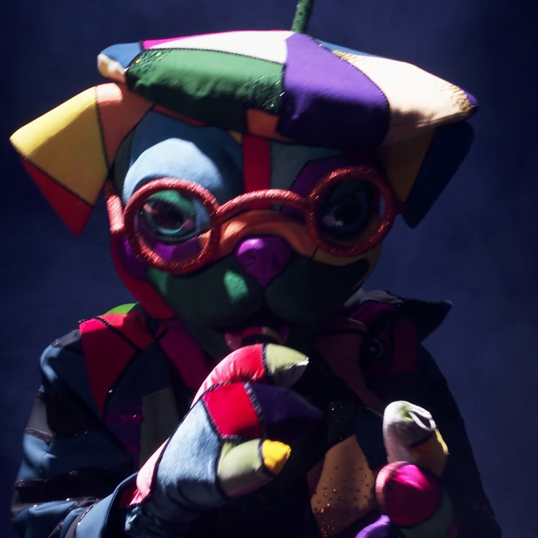 This pug’s performance week after week gets so personal. Talk about ICONIC! #PugcassoMask #TheMaskedSinger
