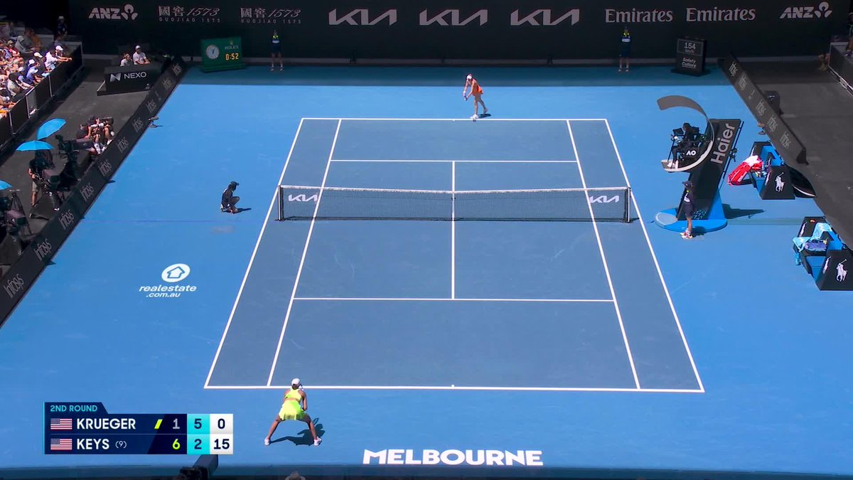 9 consecutive #AusOpen wins
