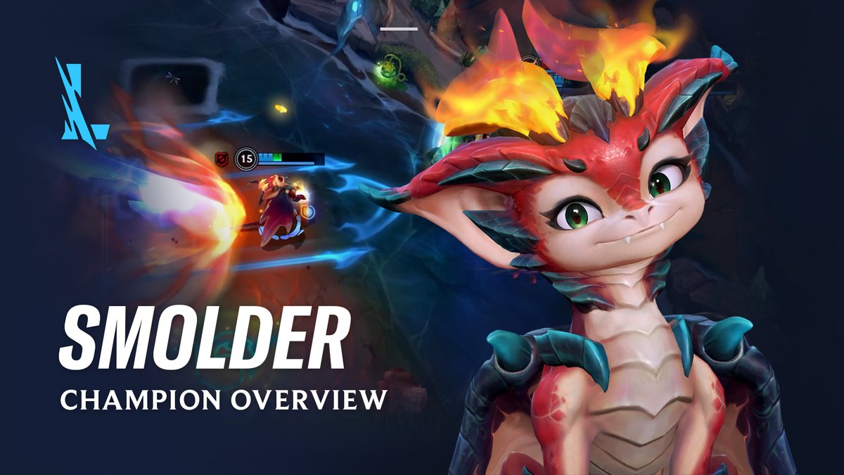Roar like someone who’s got the backing of an Imperial Dragon. Smolder will be flapping onto the Rift January 22nd UTC 🐲🐥