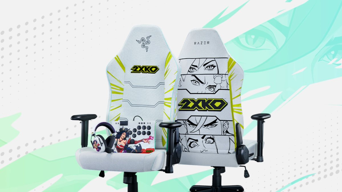 .2XKO hits console. Whether you’re learning the ropes or running sets all night, the Razer Iskur V2 X – 2XKO Edition is built to keep you comfortable through every match. Join the fight: