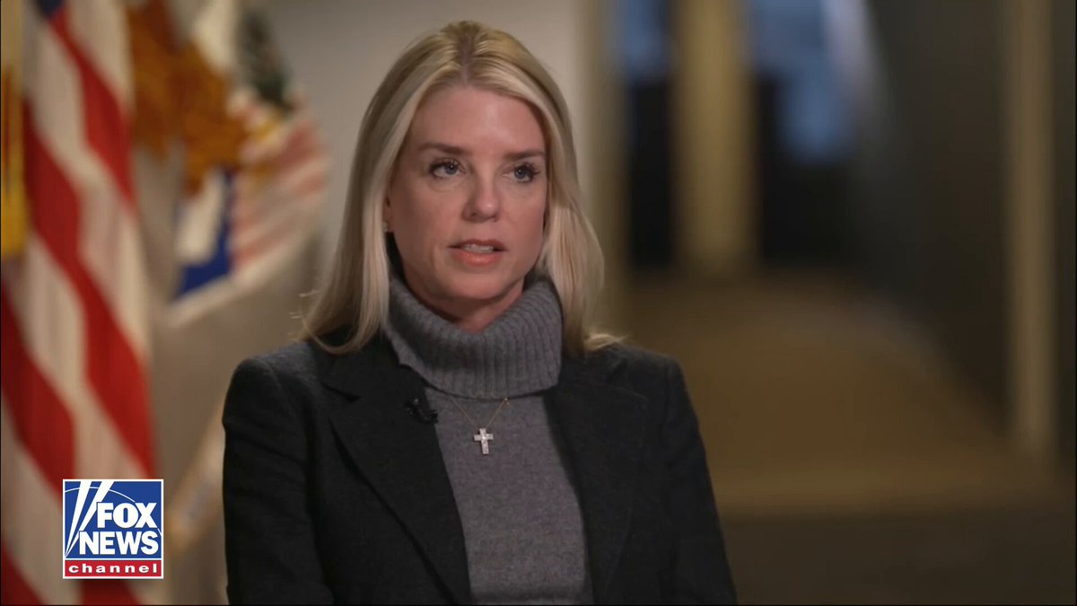 DAVID SPUNT: “There's a database that's out right now involving people putting ICE agents, license plates and other information out there in the public...Can those people expect to face federal charges?” AG BONDI: “They better look out because you cannot dox...law enforcement's information is private. "And you wonder why our ICE officers wearing masks? To protect themselves from these people.” “We are going to do everything legally we can do to keep our men and women in law enforcement safe and the citizens of this state safe."