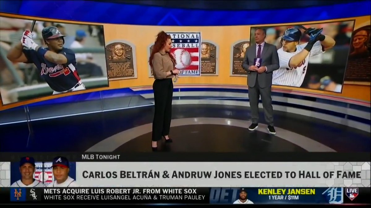"Center field is where the best athletes go to... two in the same year [in the Hall of Fame] is amazing." Mets Hall of Famer Ron Darling, who's seen his fair share of Andruw Jones and Carlos Beltrán over the years, reacts to the newest HOF electees.