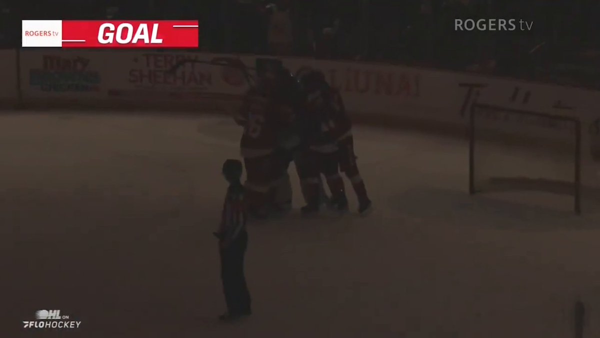 CARTER GEORGE GOALIE GOAL! 🚨 THE SECOND GOAL OF HIS OHL CAREER! (🎥: X - Soo Greyhounds)