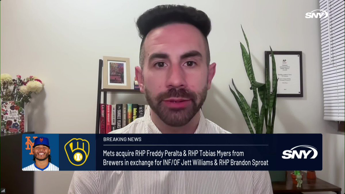 "The makeover is pretty close to complete at this point. Even just tonight right after the trade, I received messages from people throughout the industry saying the Mets are loaded now" Will Sammon on how David Stearns has retooled the Mets roster