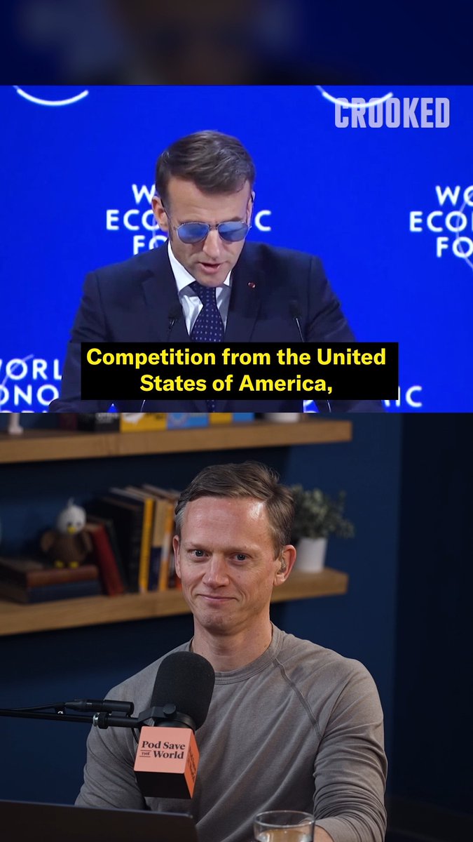 All that's standing between Europe and Trump are Emmanuel Macron's aviators.