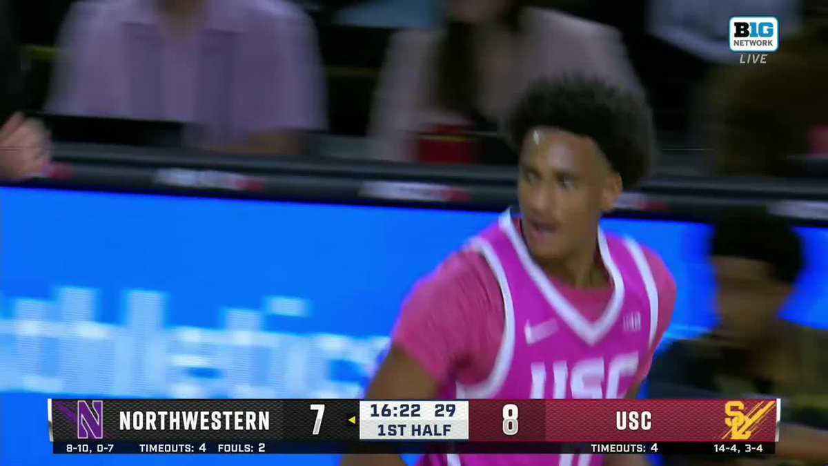 ALIJAH ARENAS’ FIRST COLLEGE BUCKET 🔥 (via USC Men's Basketball)