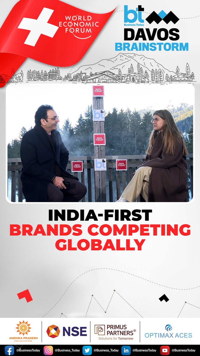 Ananya Birla On Startups, Birla Cosmetics And India-First Products #BusinessToday #AnanyaBirla #IndianStartups #StartupEcosystem #BirlaCosmetics #Davos2026 #WEF #DavosBrainstorm #GlobalEconomy #WorldEconomicForum #GlobalSummit Siddharth Zarabi | Ananya Birla | N Chandrababu Naidu | Lokesh Nara | CMO Andhra Pradesh | Andhra Pradesh Economic Development Board | NSE India | Primus Partners Pvt Ltd