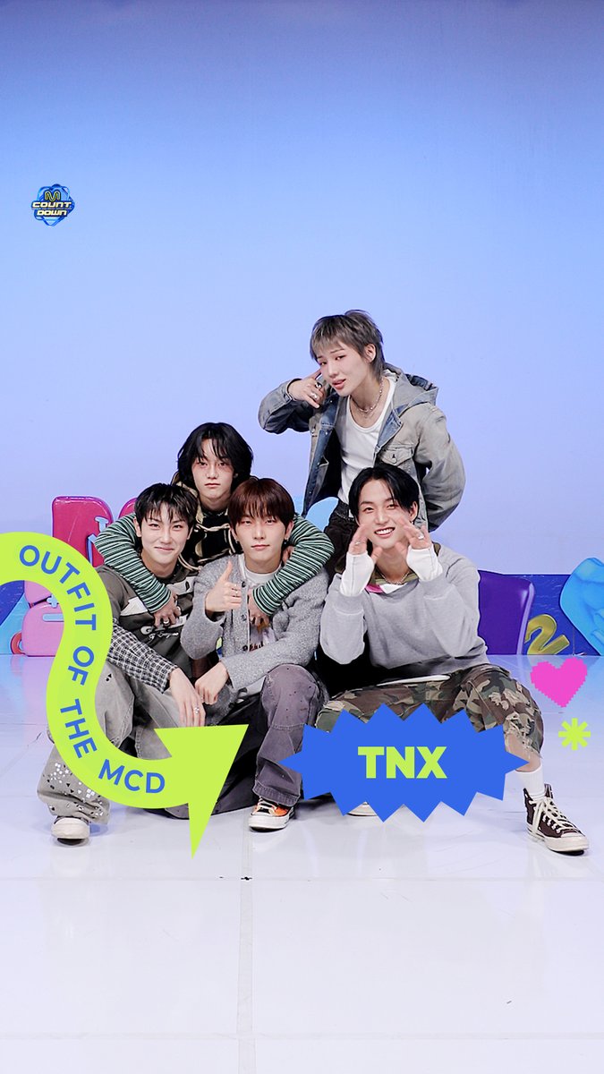 𝟐𝟔𝟎𝟏𝟐𝟐 𝑶𝒖𝒕𝒇𝒊𝒕 𝑶𝒇 𝑻𝒉𝒆 𝑴𝑪𝑫 : 𝑶𝑶𝑻𝑴 with TNX 잠시 후 저녁 6시! 엠카 본방사수 잊지마세요 🫶 #MCOUNTDOWN #엠카운트다운 #OOTM #TNX