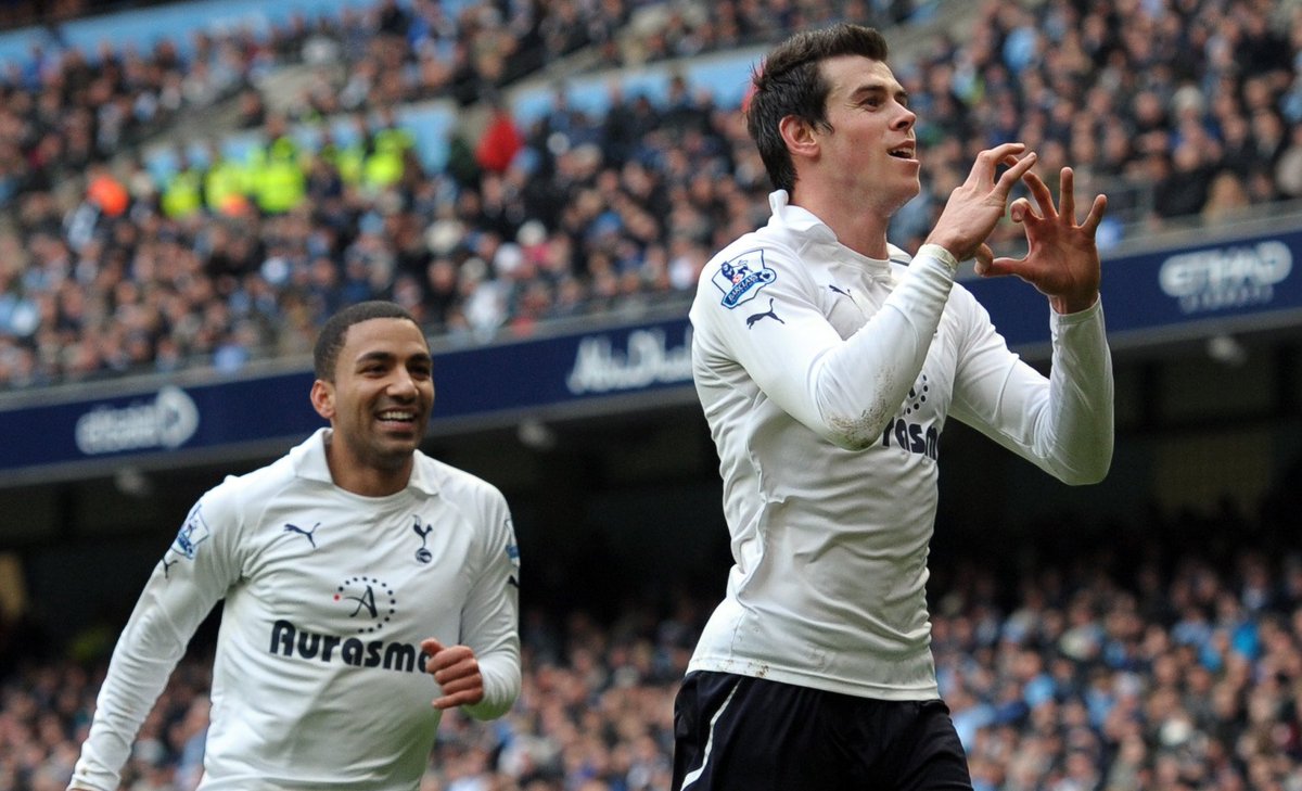 🏴💫 14 years ago today: Gareth Bale did this for Tottenham against Man City. 😍