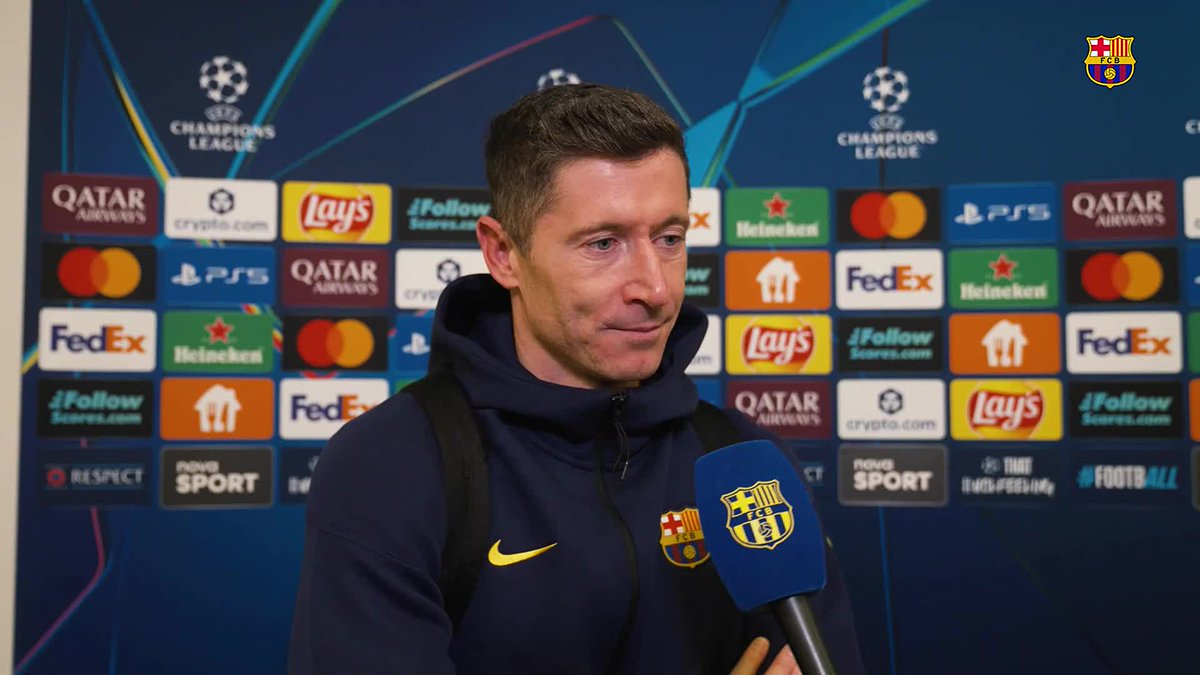 🎙️ Post-match words from Lewy.