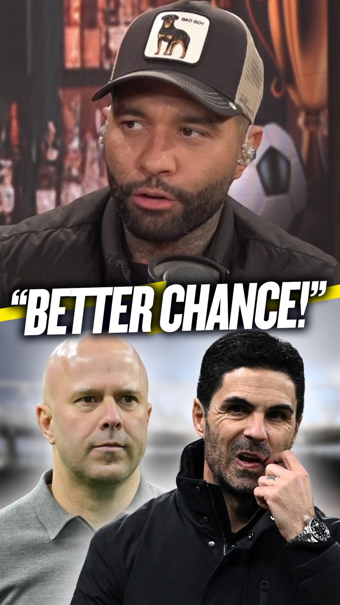 👀 "#LFC have a better chance of winning it than Arsenal." 🔴 "Over two legs, Liverpool would beat them." Jermaine Pennant explains why Liverpool have a "better chance" of winning the Champions League than Arsenal