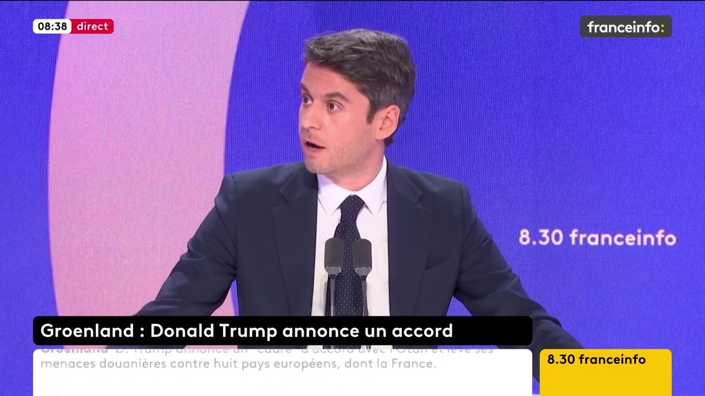 🔴 Discours d’Emmanuel Macron à Davos : ▶ "Certains ont poussé pour une annonce de démission du président, si ça avait été le cas, la voix de la France serait, aujourd'hui, considérablement affaiblie ", selon Gabriel Attal, président du groupe Ensemble pour la République