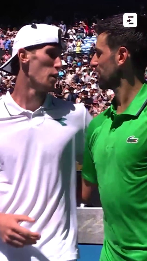 Momenti che restano per sempre 📌❤️ #Tennis #Djokovic #Maestrelli #AusOpen #AO2026