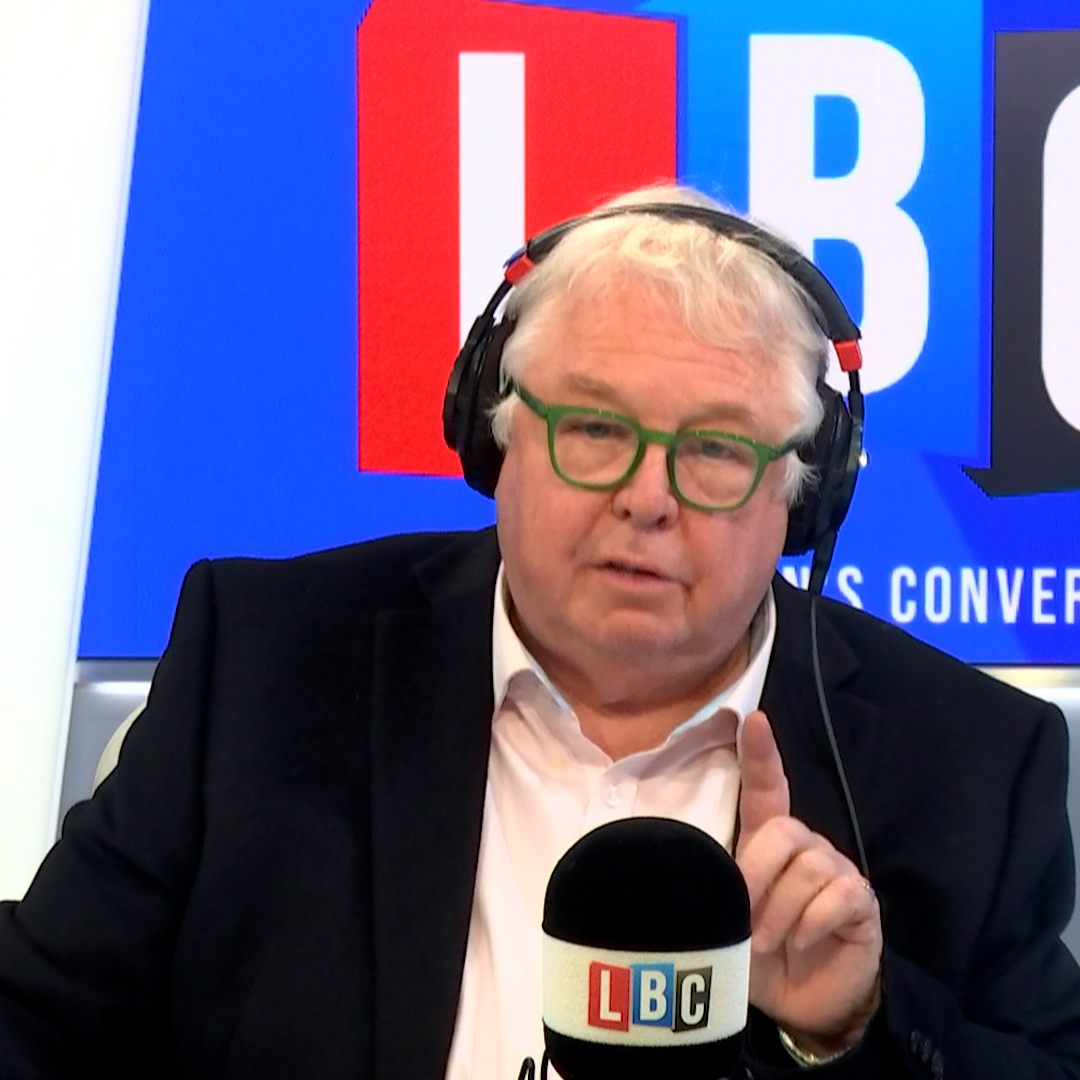 “I’m glad I got through to you because you’re getting on my nerves.” Caller Ayo challenges Nick's claim that Trump has achieved something.