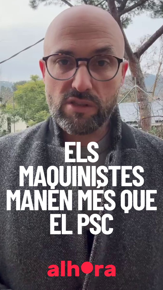 Manen més els maquinistes que el PSC.