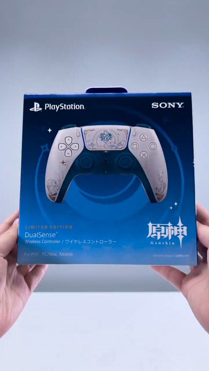 「DualSense® ワイヤレスコントローラー "原神" リミテッドエディション」が発売中🎮 双子の旅人とパイモンをモチーフにした特別なコントローラーで、テイワットの冒険をさらに楽しんでみませんか? 公式サイトはこちら⇒ #原神