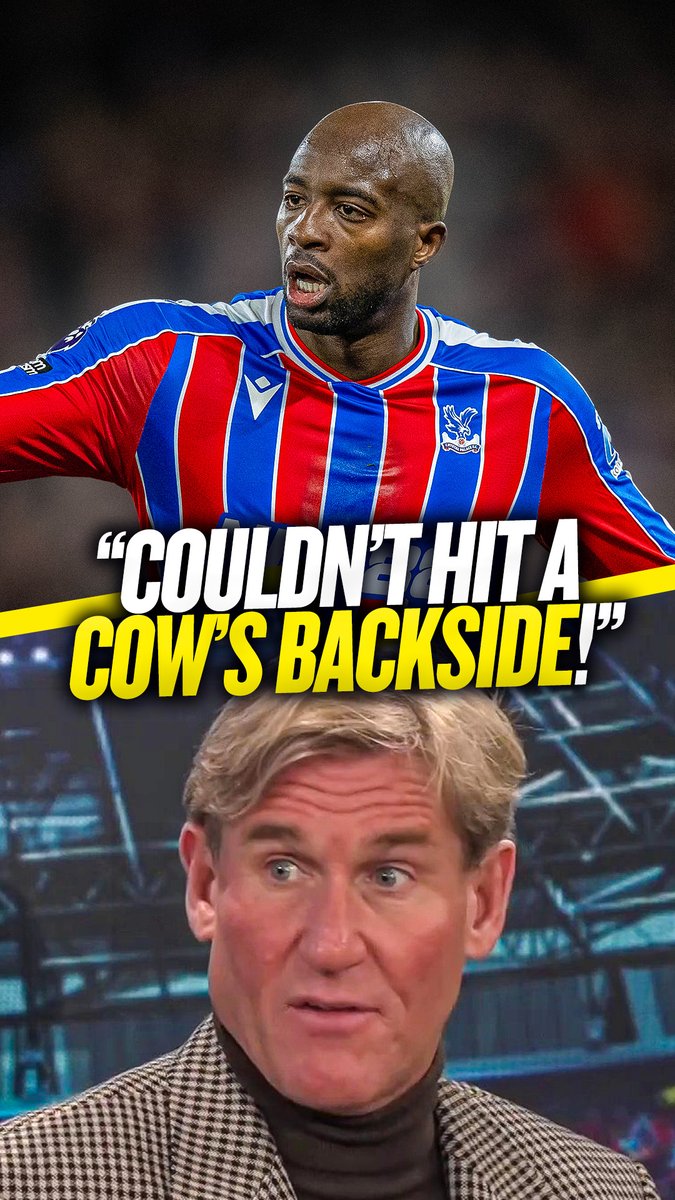 ❌ "Mateta couldn't hit a cow's backside with a banjo a couple of years ago!" 🤷♂️ "I like him as a player but he isn't a world-beater! He's a streaky player!" Simon Jordan reacts to Jean-Philippe Mateta asking to leave #CPFC this month, with Juventus interested! 🦅