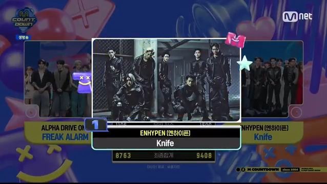 🏆 ENHYPEN takes #1 on M Countdown today! Their 1st win for “Knife” unlocked in just 3 tracking days! Congrats ENHYPEN and ENGENE! 🥳👏 #Knife1stWin #Knife_1stWin #ENHYPEN19thWin #ENHYPEN #엔하이픈 (260122)