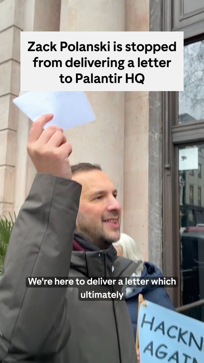 Zack Polanski says "no" to Palantir, so can you. Find out if your local NHS is using Palantir's software 👇