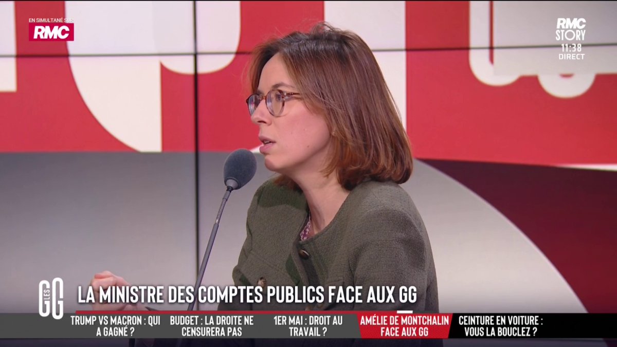 🎙️ Amélie de Montchalin, ministre des Comptes publics : "Emmanuel Macron a formidablement défendu le pays face à Trump." #GGRMC