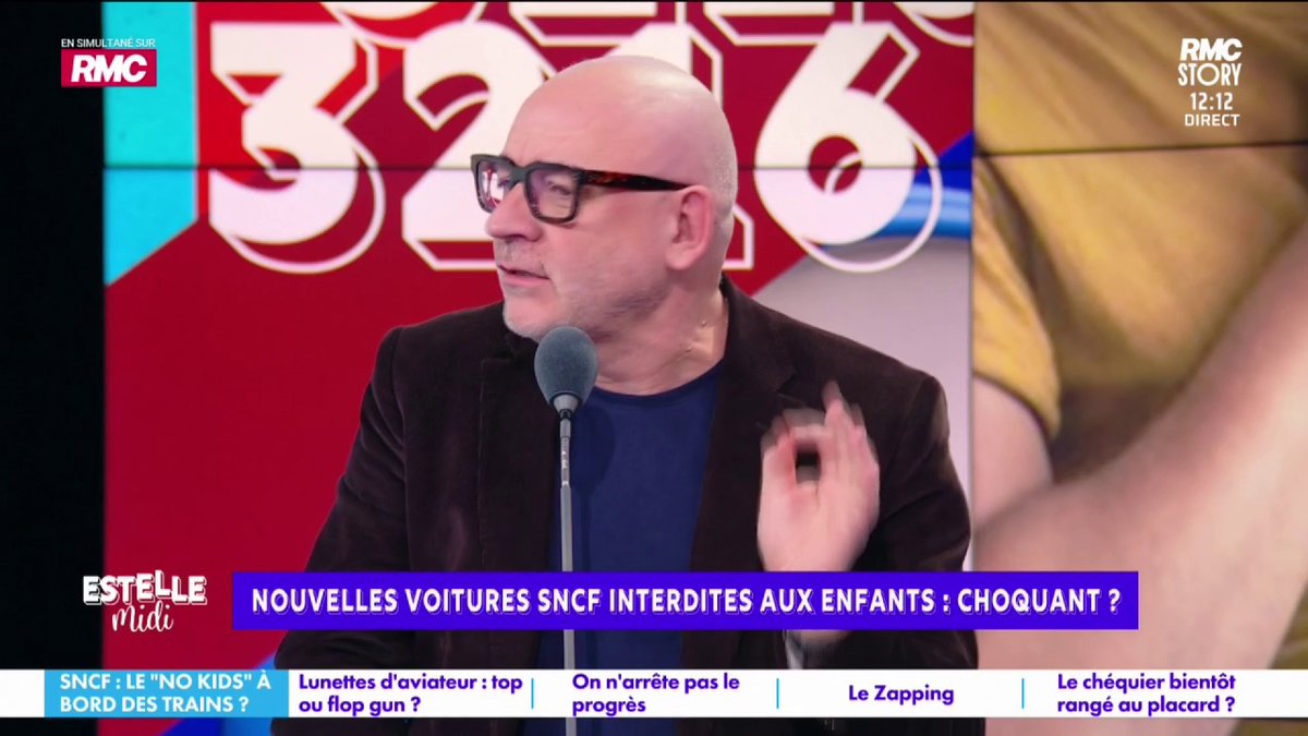 🚅 Voitures SNCF interdites aux enfants 🎙️ frédéric hermel🇫🇷 : "Les enfants c'est comme les pets, on ne supporte que les siens ! Il y a 20 ans, les parents n'étaient pas les mêmes... Si tu faisais une remarque, tu ne te faisais pas insulter ! Il n'a qu'à apprendre à marcher chez lui"