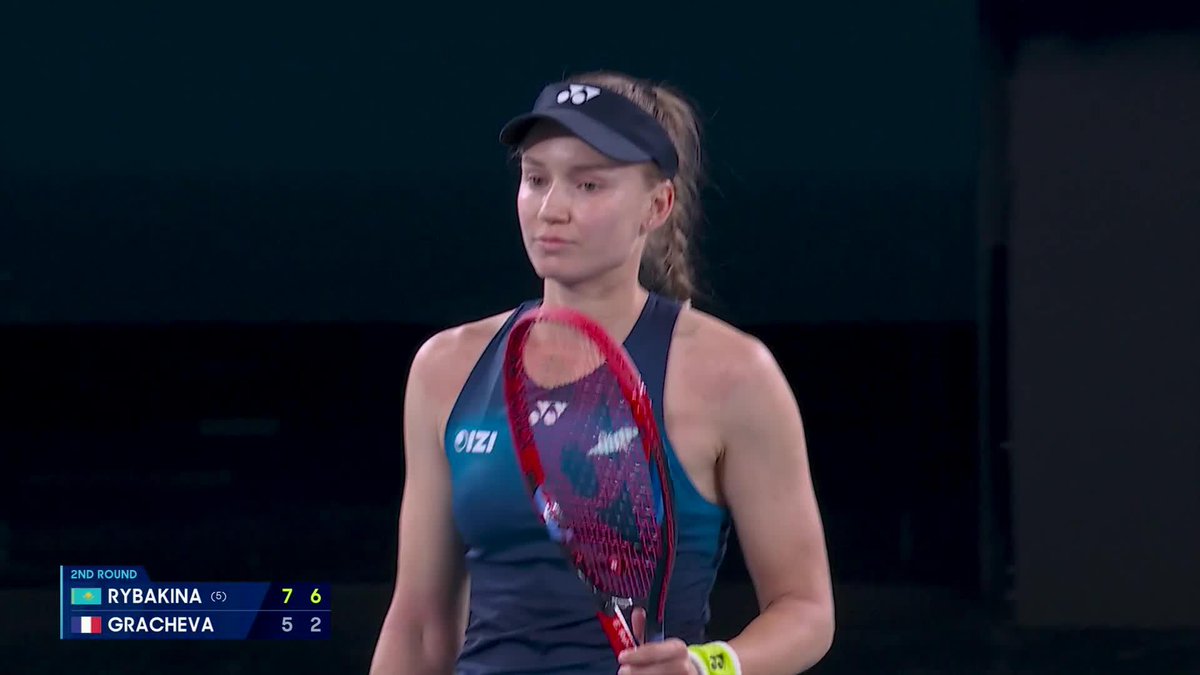 "Rybakina rolls into round three" 🔉 The fifth seed goes through after a first set challenge from Gracheva Wide World of Sports • ESPN • TNT Sports • WOWOWテニス • #AO26