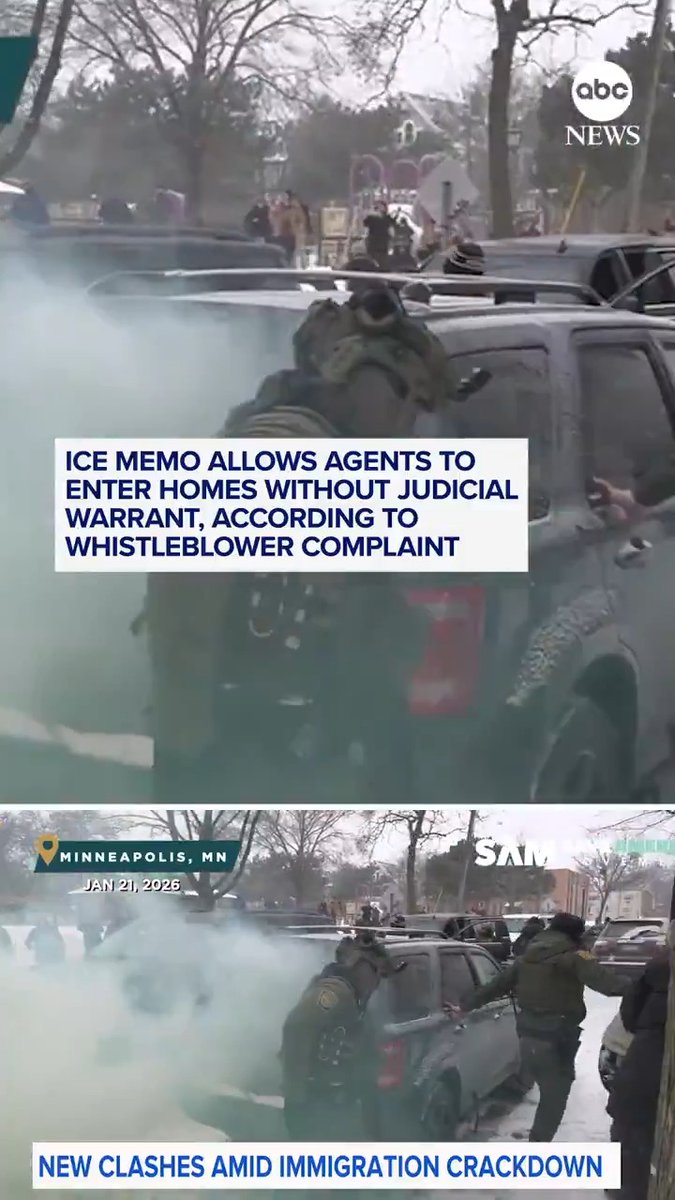 U.S. ICE memo issued in May authorizes agents to enter the homes of those suspected of being in the U.S. illegally with an administrative warrant — not a warrant signed by a judge — in order to make immigration arrests, according to a whistleblower group.