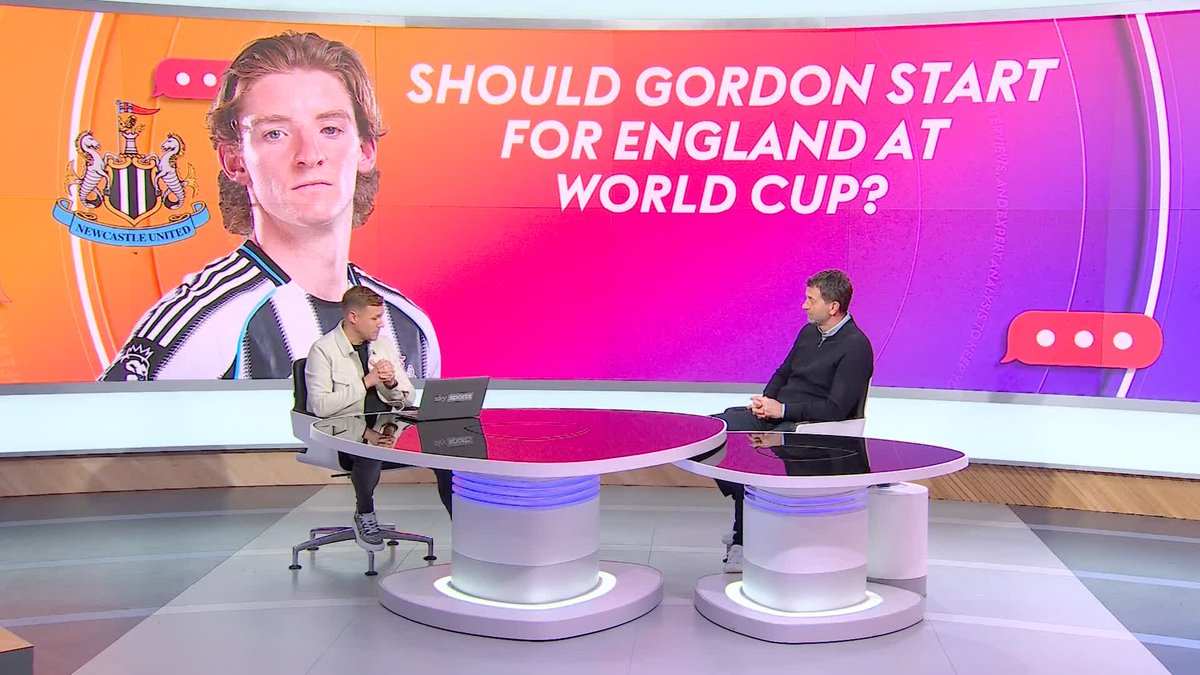 "[Anthony] Gordon is ahead of him in Thomas' [Tuchel] mind" Should Harvey Barnes choose Scotland over England ahead of the World Cup? 🤔 #Skysportsfc