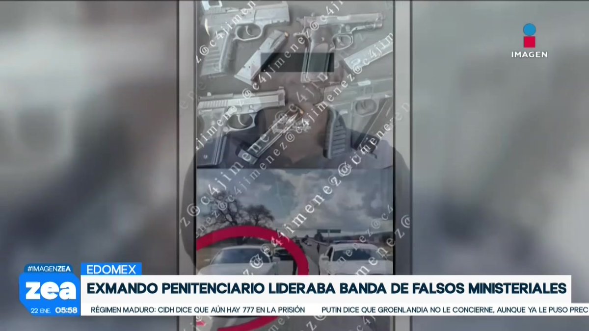 Alejandro Goy Garnica, excoordinador del Grupo Táctico Penitenciario del #Edomex, fue identificado como el líder de una célula de extorsionadores que se hacían pasar por agentes de la Fiscalía Mexiquense. #LoDijoZea @FranciscoZea por Imagen Televisión