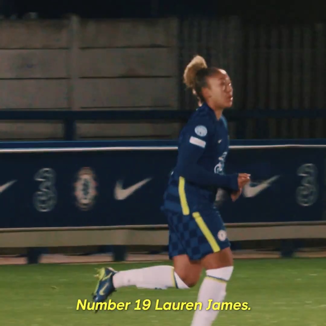 A century of Chelsea appearances for Lauren James. 💯