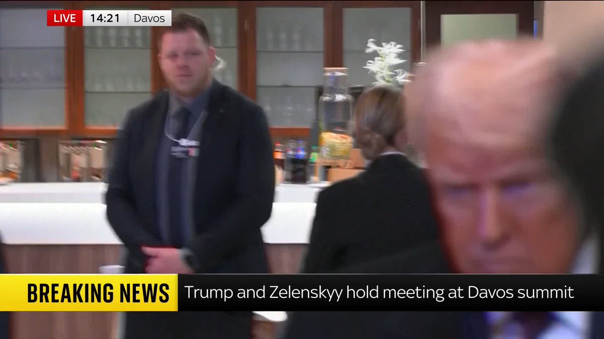 "I had a very good meeting with President Zelenskyy" US President Donald Trump said he will meet with Russian President Vladimir Putin tomorrow to further discuss the peace deal 📺 Sky 501, Virgin 602, Freeview 233 and YouTube