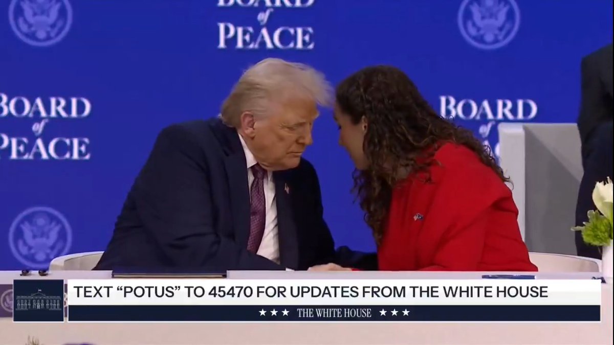 Kosovo joins the Board of Peace as a Founding Member State. Kosovo President Osmani had a long conversation with US President Trump before she signed the Board of Peace charter.