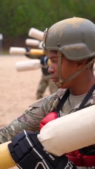 Forging warfighters, one pugil stick battle at a time. Pugil sticks is an initial entry training tradition, allowing trainees to hone their close combat and fighting skills before graduation.