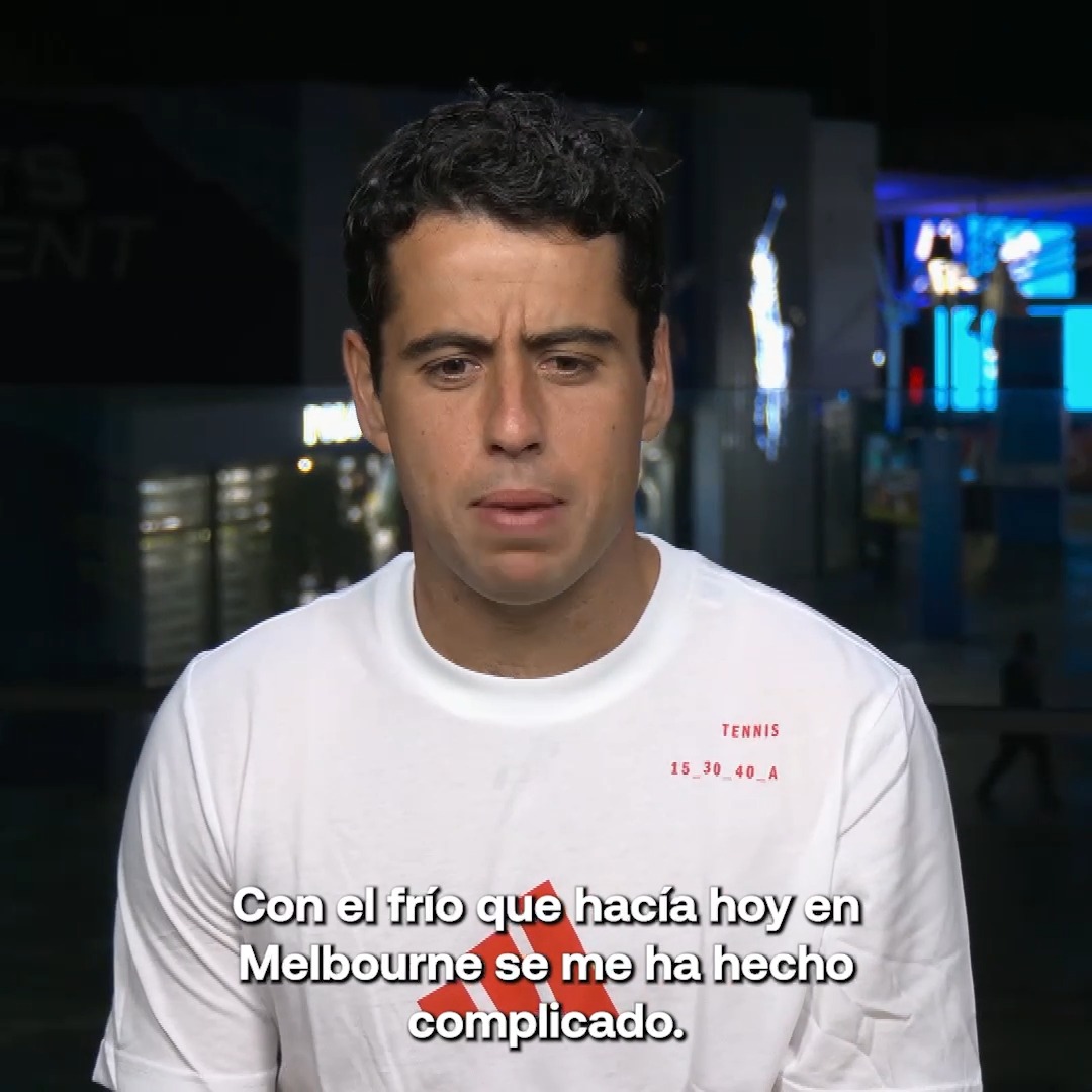 La autocrítica de Jaume Munar tras su derrota ante Ruud en el #AO2026: 🗣️ "He sacado mal; eso, más el frío, que ha sacado mis carencias, ante primeros espadas lo notas" 🗯️ "Para 2026, mis objetivos: ser más constante; ganar un título ATP; y ojalá, la Copa Davis" #AusOpen
