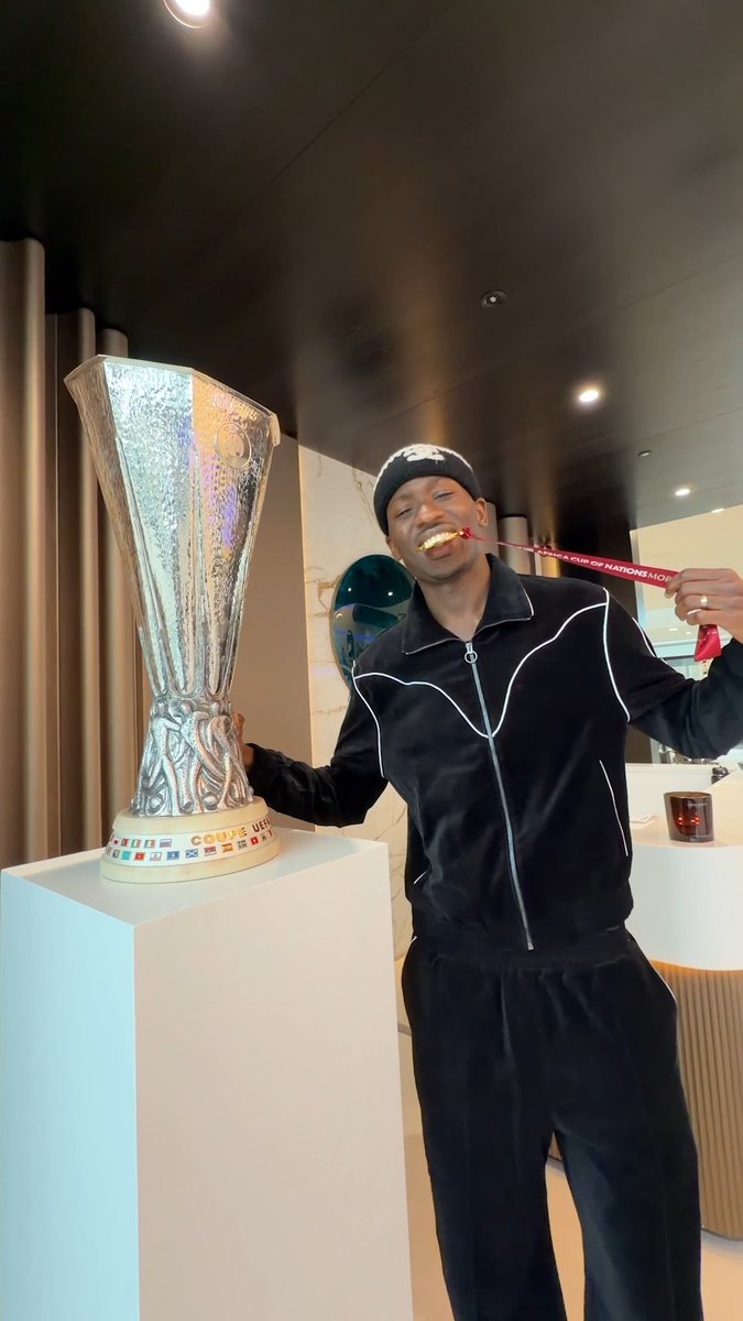 Our AFCON champion is home! 🏆🤩