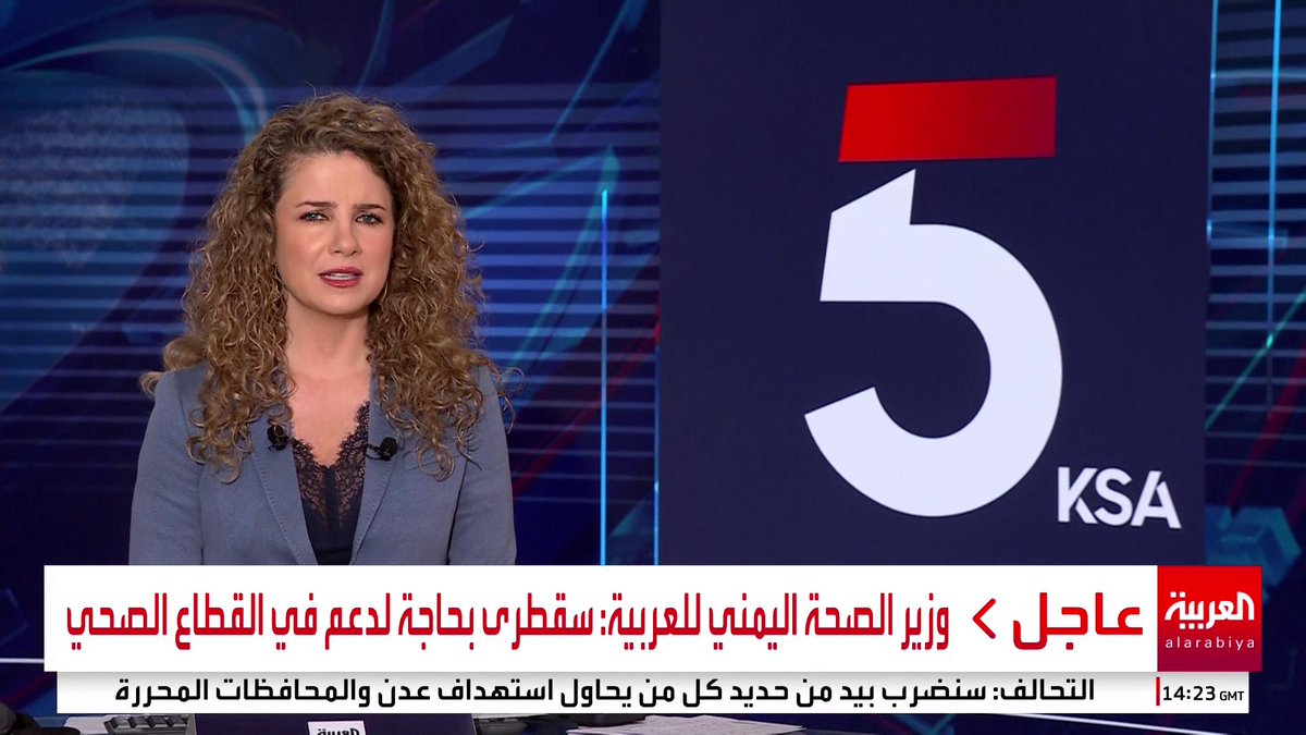 الرئيس العليمي: نستغرب ترويج الإمارات بأن إنهاء وجودها باليمن سيفتح المجال لتصاعد الإرهاب #قناة_العربية #نشرة_الخامسة