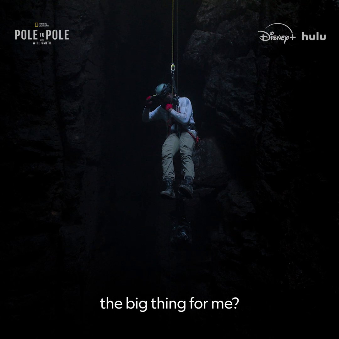 We all have our spider limit, and Will Smith's is 10. #PoleToPole with Will Smith is now streaming on Disney+ and Hulu.