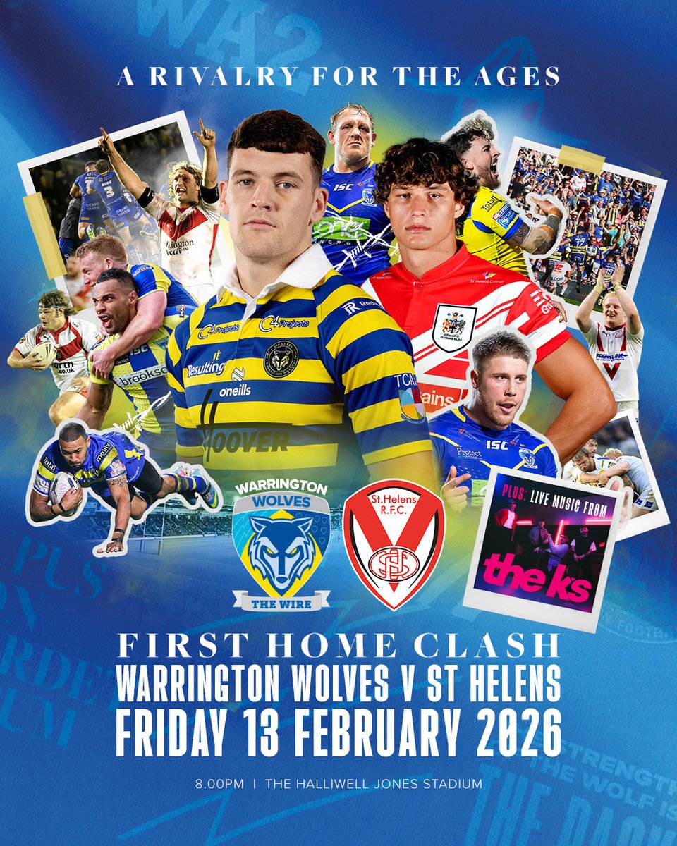 A new season. A familiar enemy. Wire vs Saints 👊💥 Don't miss it: