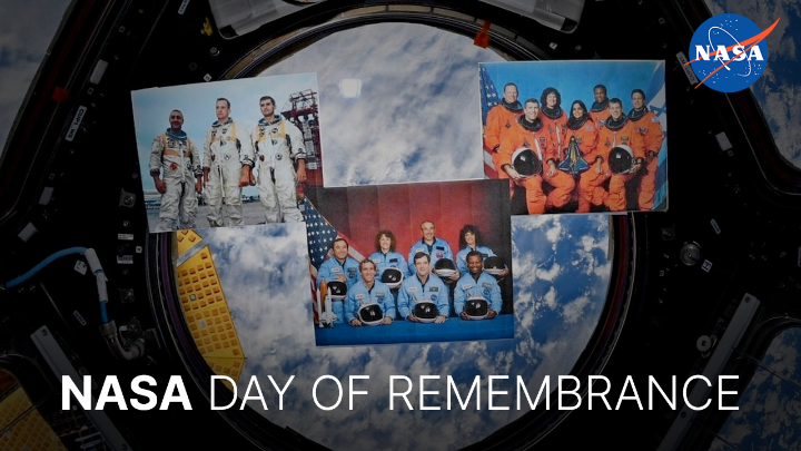 Every January, we commemorate the people lost in our agency’s space exploration program. On our Day of Remembrance, we celebrate their lives, their bravery, and advancements in human spaceflight.