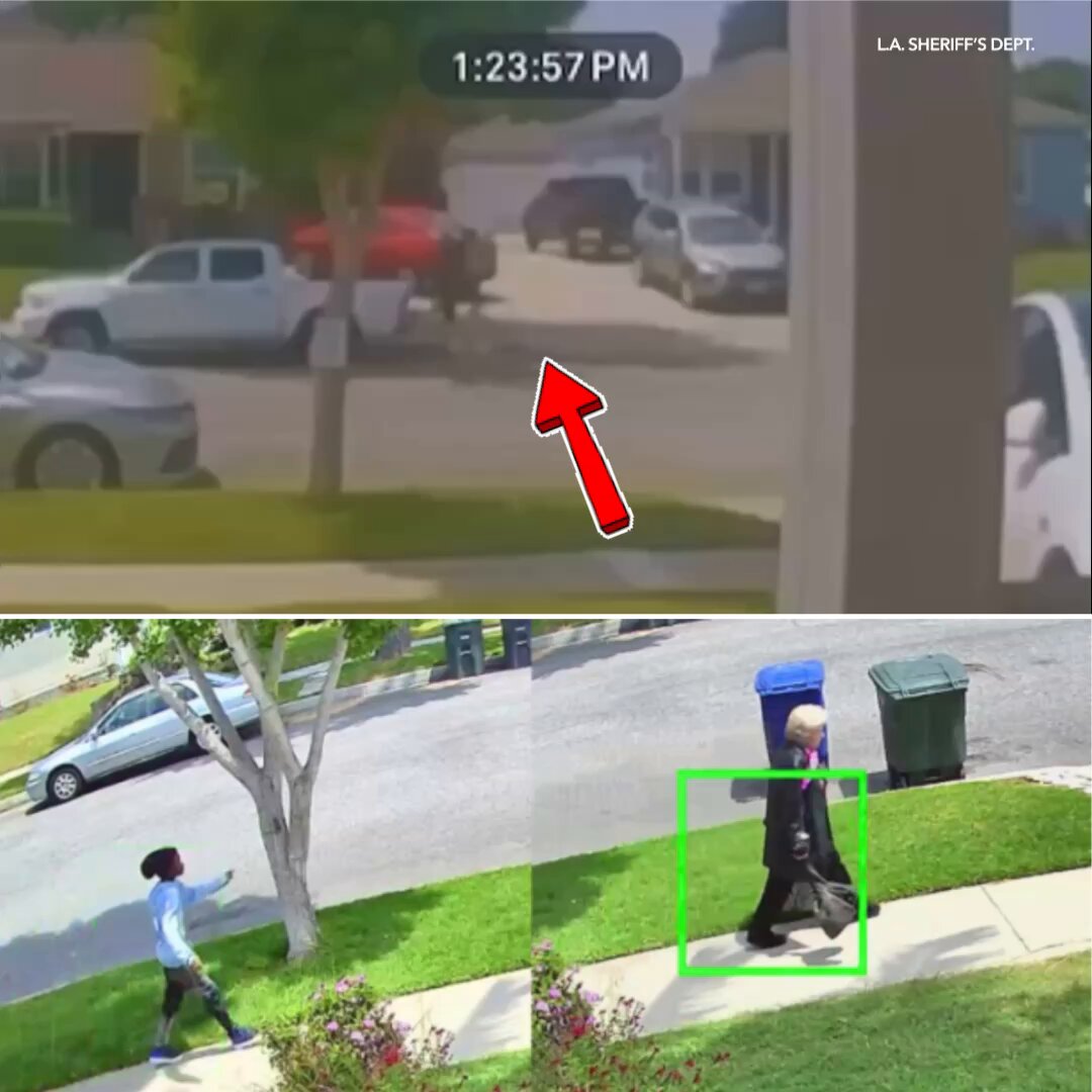 An 85-year-old woman was hospitalized in Lakewood, California, after a teenager attempting to rob her punched her with brass knuckles.